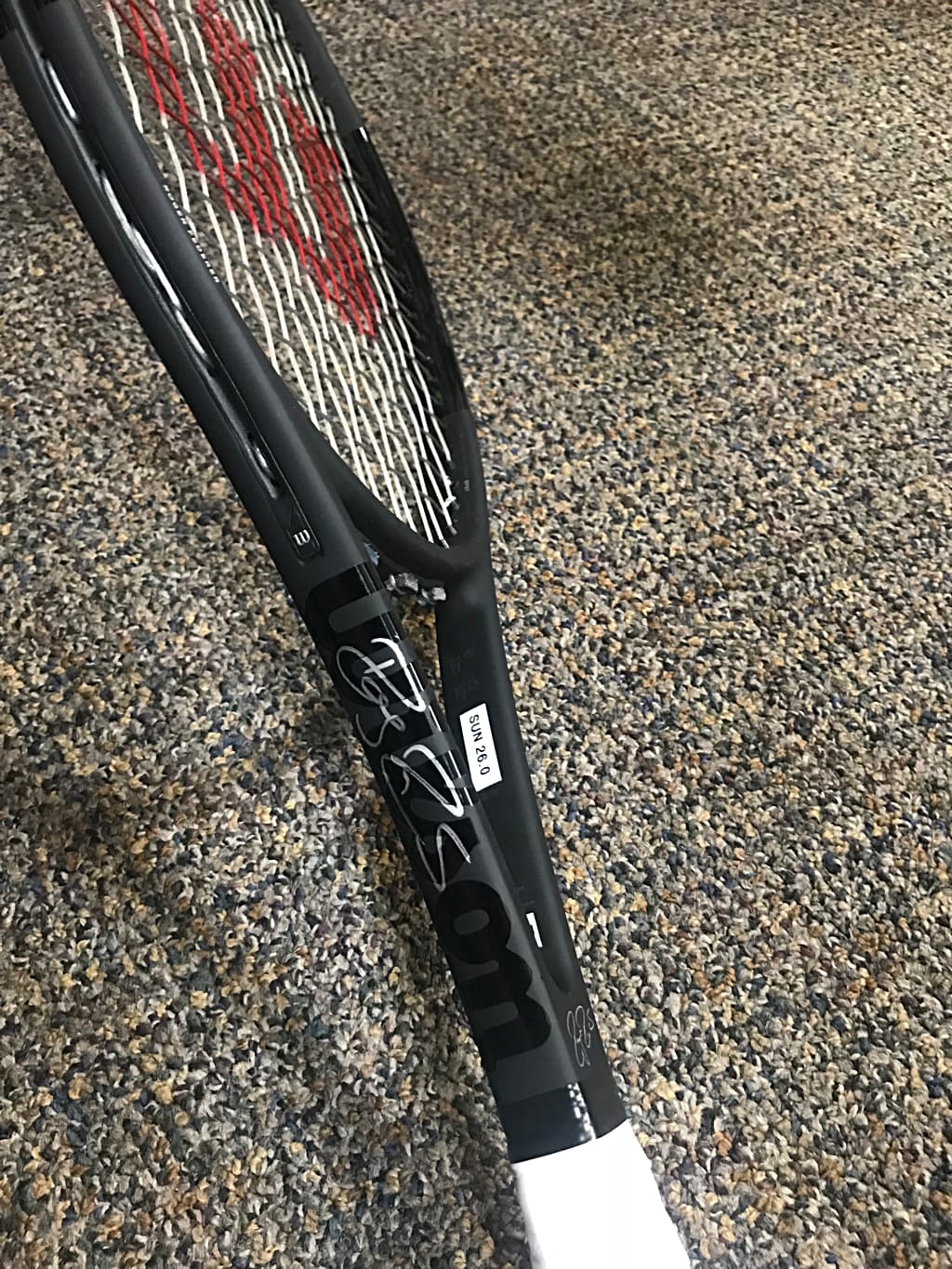 2017 Roger Federer Pro Staff RF97 Autograph